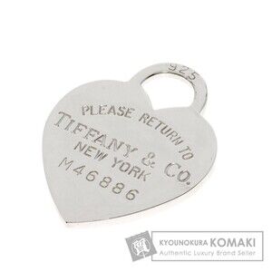 Tiffany to Heart Love Life Pendant Top Silver